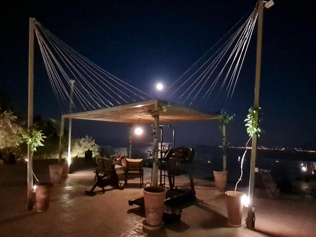 Summerwine Luxury Villa Sea View Private Pool Spartylas Bagian luar foto
